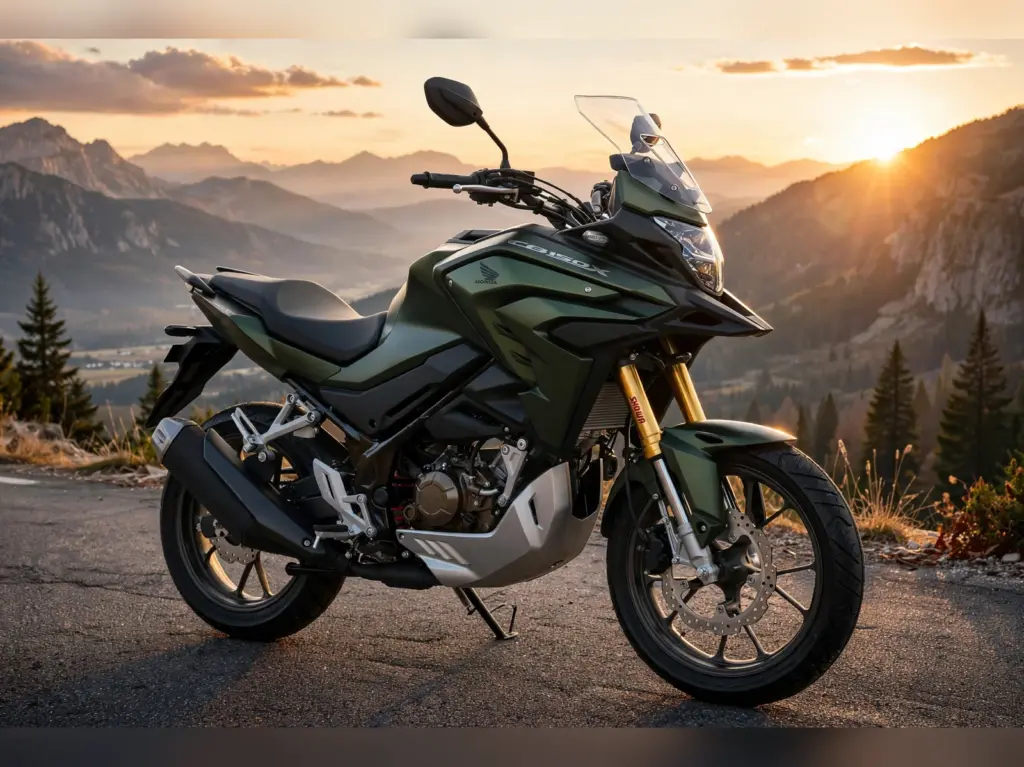 Honda CB150X Green rental Bali