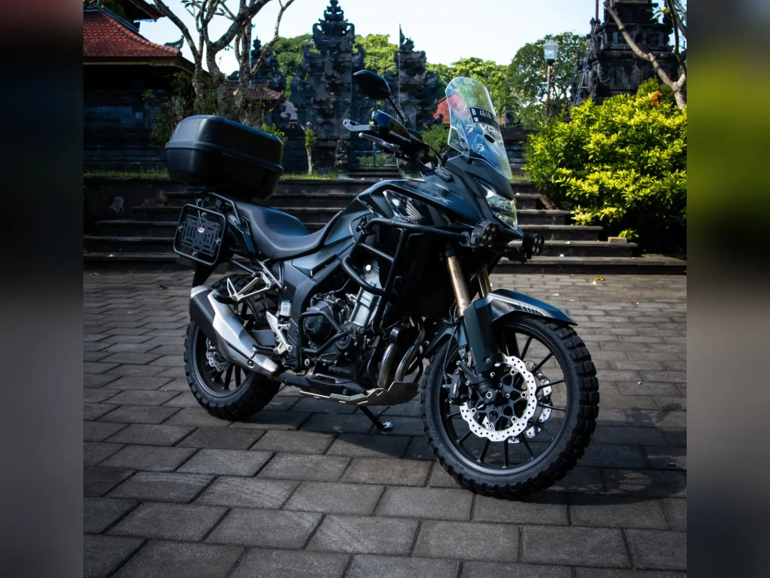 Honda CB500X Black Iron Rent Bali