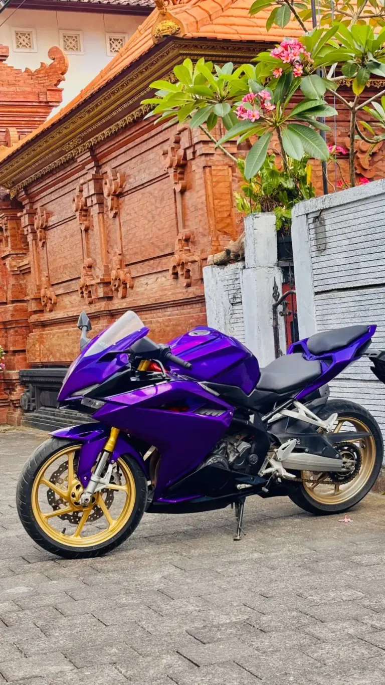 Honda CBR250RR Purple photo 2 Iron Rent Bali