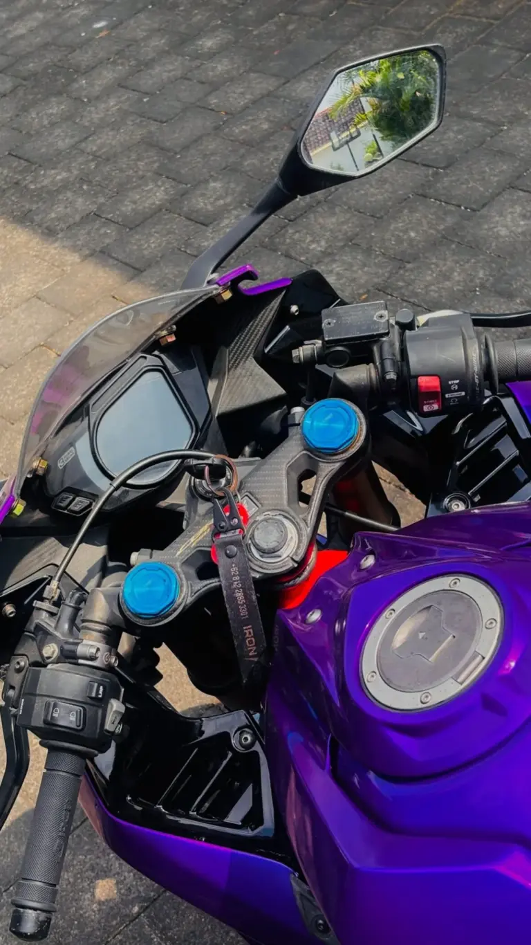 Honda CBR250RR Purple photo 5 Iron Rent Bali