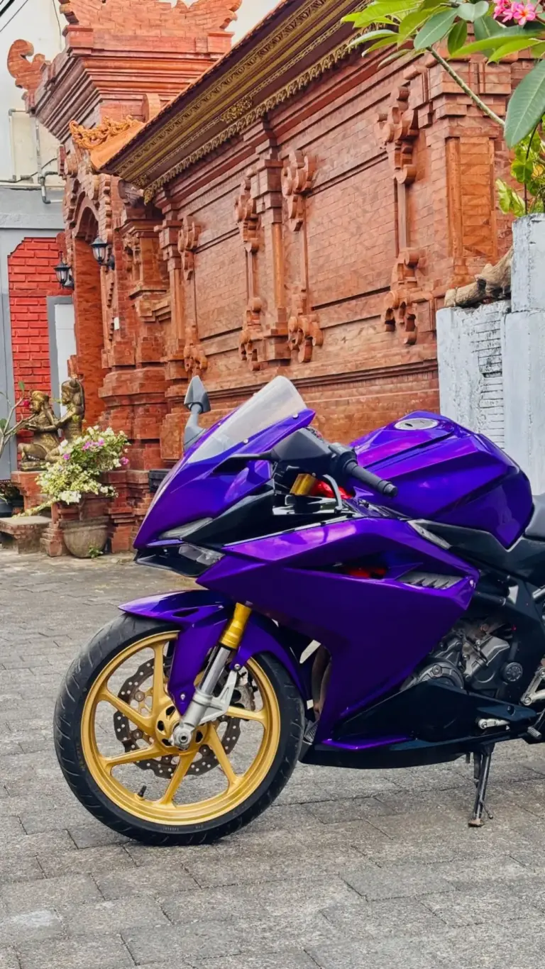 Honda CBR250RR Purple photo 9 Iron Rent Bali
