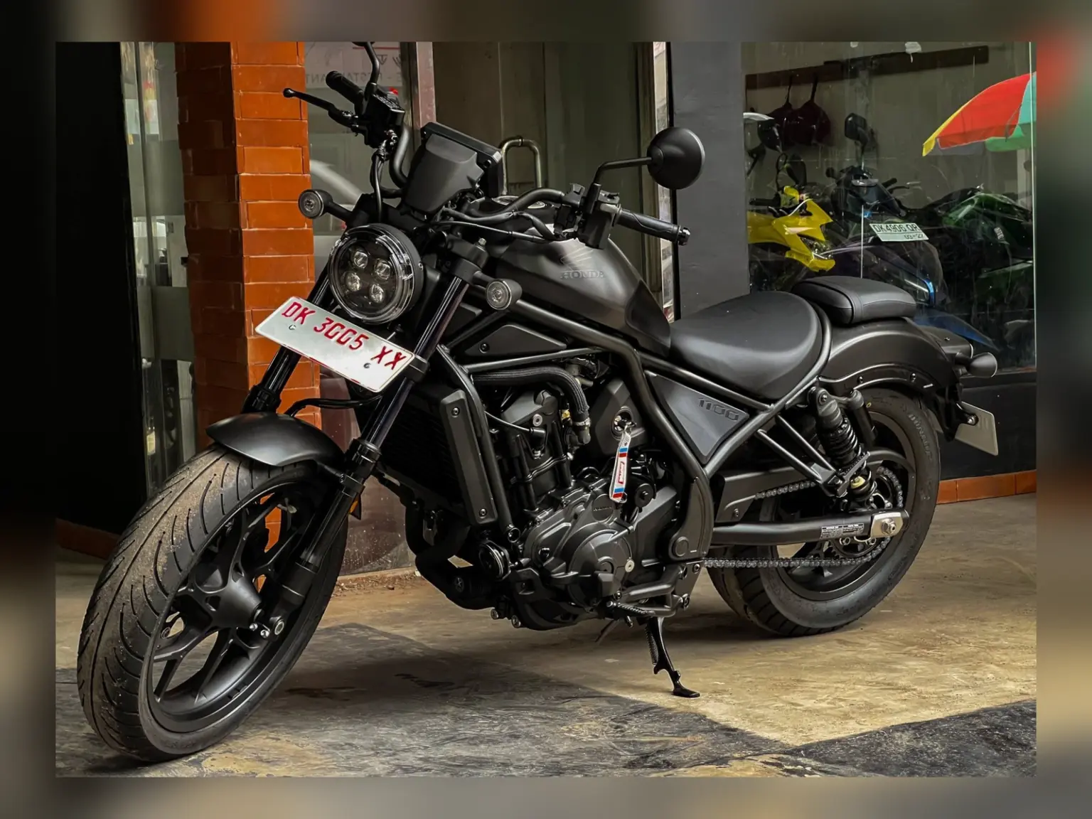 Honda Rebel 1100 Black Iron Rent Bali