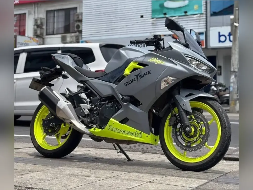 Kawasaki Ninja 250 Gray rental Bali