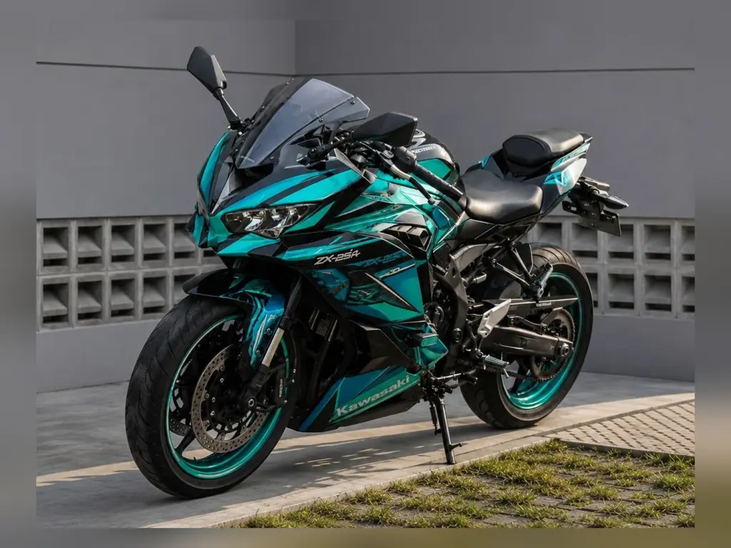 Kawasaki Ninja ZX-25RR Blue rental Bali