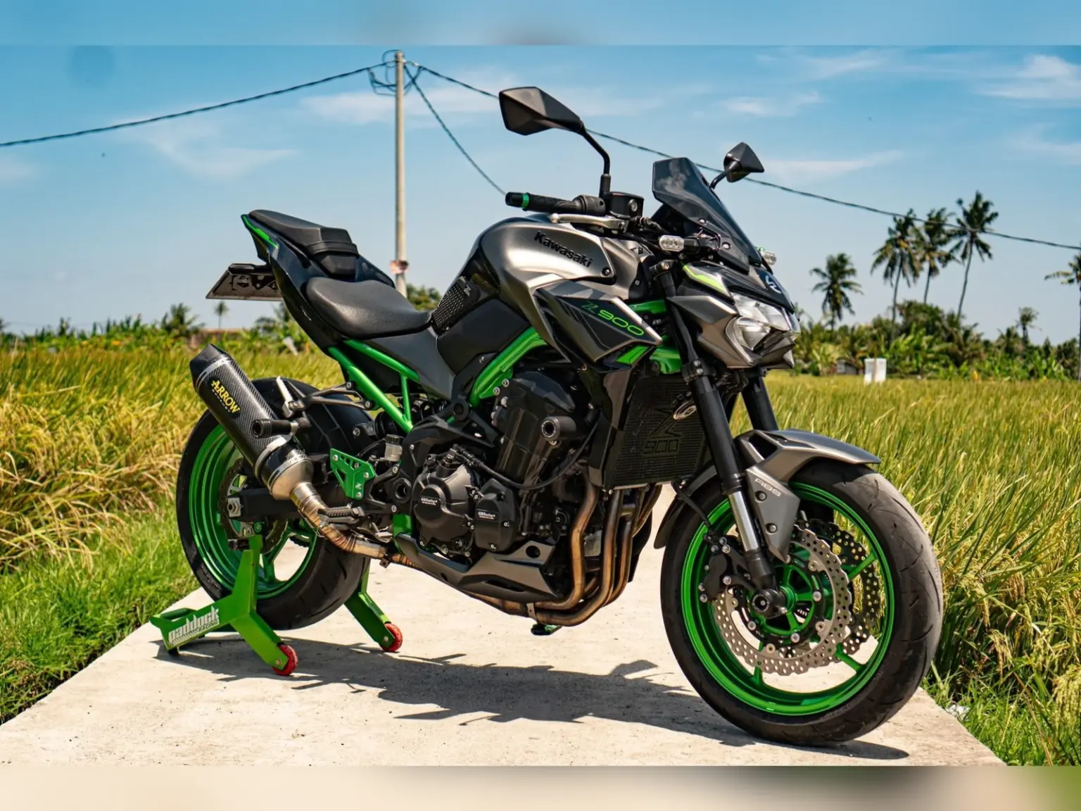 Kawasaki Z900 Iron Rent Bali