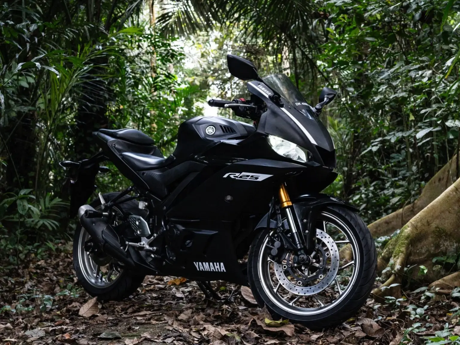 Yamaha YZF-R25 Black Iron Rent Bali